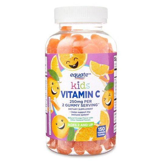 Equate Kid's Vitamin C 250mg Vegetarian Gummies; 150 Count EasyOptionXY LLC