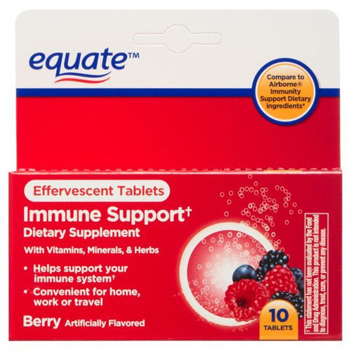 Equate Immune Support Dietary Supplement; Berry; 10 Count EasyOptionXY LLC