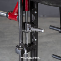 Power Leverage V2 Vertical Leg Press by Muscle D Fitness | Commercial Gym