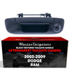 Dodge Ram (2002-2009) Black Replacement Tailgate Handle with Backup Camera