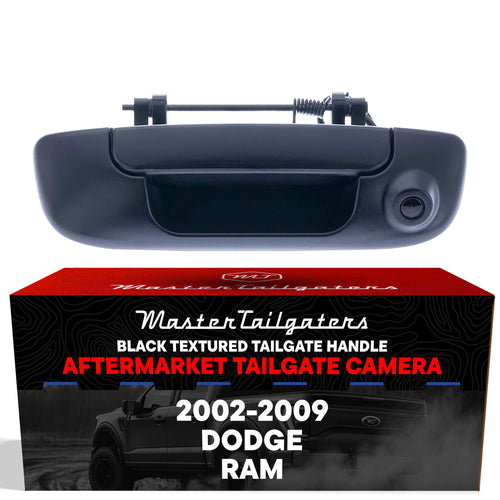 Dodge Ram (2002-2009) Black Replacement Tailgate Handle with Backup Camera