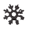 18-in-1 Multi-Tool Stainless Steel Snowflake-Shaped Tool