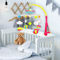 180 Melodies Music Crib Toy Twinkle Light Mobile Cot Bed Bell Box Baby Rattles
