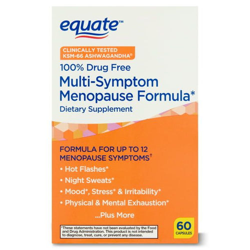 Equate Multi-Symptom Menopause Formula Supplement; 60 Count EasyOptionXY LLC