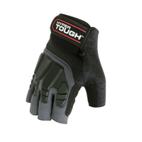 Hyper Tough Finger-Less General Work Glove, Size Large, Black, Mesh, HT88847-23 EasyOptionXY LLC