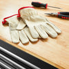 Hyper Tough Premium Full Grain Leather Glove, Beige EasyOptionXY LLC