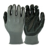 Hyper Tough Nitrile Dipped Safety Work Gloves, 3 Pair, Mechanics Work Gloves, Size Large, Black EasyOptionXY LLC