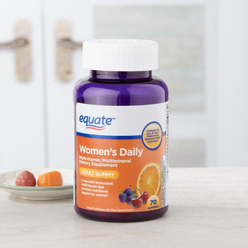 Equate Once Daily Women's Multivitamin Gummies; 70 Count EasyOptionXY LLC
