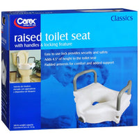 Carex® Elevated Toilet Seat with Arms