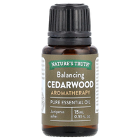 Nature's Truth Essential Oil, Pure, Cedarwood, Balancing 0.51 Fl Oz