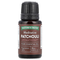 Nature's Truth Essential Oil, Pure, Aromatherapy, Patchouli, Meditative 0.51 Fl Oz
