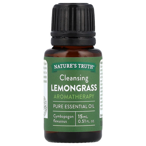 Nature's Truth  Cleansing Lemongrass Pure Essential  Oil 0.51 Fl Oz