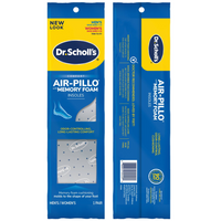 Dr. Scholl's Comfort Double Air-Pillo Insoles 1 Ea Bag