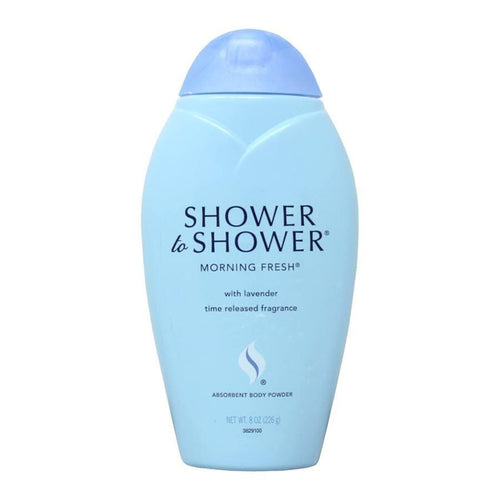 Bausch + Lomb Shower to Shower Body Powder Morning Fresh 8 oz