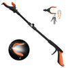 32" Reacher Grabber Tool with Light, Kekoy Trash Claw Grabber Reaching Assist Pick up Tool Orange EasyOptionXY LLC