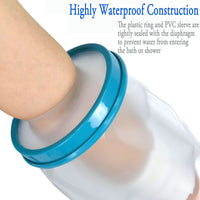 KEKOY Cast Covers for Shower Leg, Reusable Adult Waterproof Full Leg Cast Protector Shower Bandage Wound Showering for Broken Long Leg Knee Foot Ankle Wound Burns, 31.5in EasyOptionXY LLC