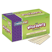 Creativity Street® Natural Wood Craft Sticks