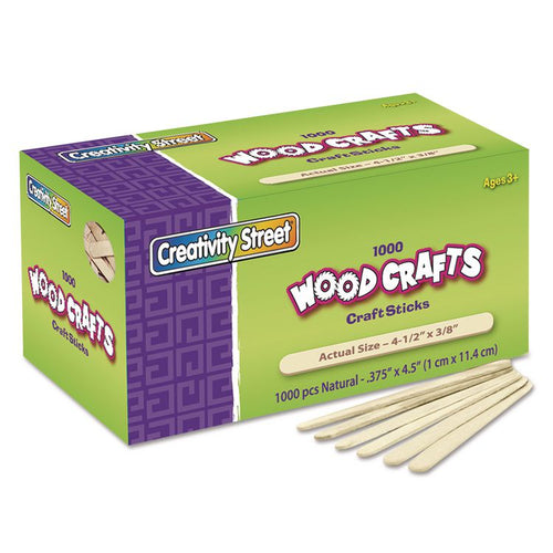 Creativity Street® Natural Wood Craft Sticks