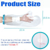 KEKOY Adult Waterproof Cast Cover Arm, Reusable Arm Cast Sleeve Shower Protector Covers for Bath Wound Arm, Hands, Wrists, Finger, Cast Covers for Shower Arm, 22 inch