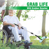36" Extra Long Grabber Reacher, Kekoy Foldable Grabbers for Elderly Grab It Reaching Tool Heavy Duty, Anti-Slip Rotating Jaw with Magnets, 4" Wide Claw Opening Reachers for Seniors, Trash Picker Tool EasyOptionXY LLC