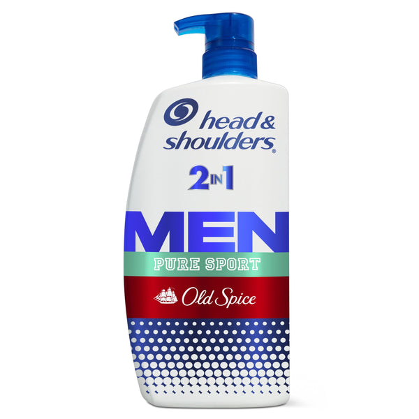 Head and Shoulders Mens 2 in 1 Dandruff Shampoo and Conditioner; Old Spice; 28.2 oz EasyOptionXY LLC