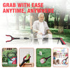 36 Inch Grabber Reacher, Kekoy Foldable Grabbers for Elderly Grab It Reaching Tool Heavy Duty, Anti-Slip Rotating Jaw with Magnet, 4" Wide Claw Opening Reachers for Seniors, Trash Picker Tool(Red) EasyOptionXY LLC