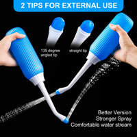 KEKOY 1 Pc Portable Travel Bidet Easy Store Nozzle and Carry Bag, Blue EasyOptionXY LLC