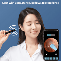 Kekoy Ear Cleaner with Camera, Ear Wax Removal Tool, 1080P HD Ear Wax Removal with 6 LED Lights and 6 Ear Scoops, Mini Visual Ear Camera, Ear Cleaning Kit for iPhone, iPad, Android EasyOptionXY LLC