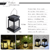 2 Pack Outdoor Hanging Solar Lights, LED Fairy Lights Waterproof Solar Lantern Outdoor for Balcony Garden Courtyard Patio Decoration (Warm White) EasyOptionXY LLC