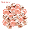 30 Pcs Rose Gold Balloons - 12 Inch Birthday Party Supplies with 10 Latex Balloons and 20 Confetti Balloons, Rose Gold Balloons Set for Birthday Baby Shower Party Decorations EasyOptionXY LLC