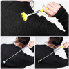 4 Pack Back Scratcher for Men Women, Extendable Stainless Steel Back Scratchers for with Carry Bag for Travel Office Home EasyOptionXY LLC