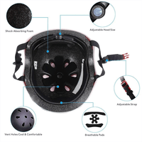 Adjustable Kids Helmet Set, Protective Gear Set with Knee Pads and Elbow Wrist Guards for 3~10yrs Girls Boys Bike Roller Skating Cycling Scooter, Pink EasyOptionXY LLC