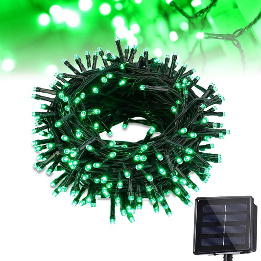 72 FT 200 LED Solar String Lights, Outdoor Solar Christmas Lights, Waterproof Solar Fairy Lights for Garden, Fence, Party Decorations, Green EasyOptionXY LLC