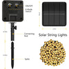 72 FT 200 LED Solar String Lights, Outdoor Solar Christmas Lights, Waterproof Solar Fairy Lights for Garden, Fence, Party Decorations, Warm White EasyOptionXY LLC