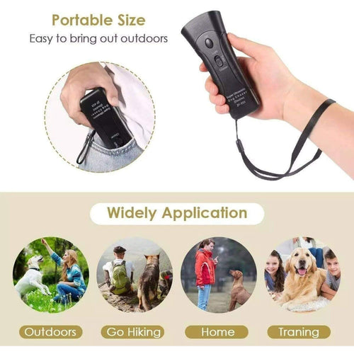 Anti Barking Device, Ultrasonic Dog Barking Deterrent Pet Training Device, Handheld Dog Trainer, Bark Control Indoor Outdoor Training Tool EasyOptionXY LLC