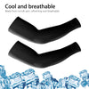 5 Pairs UV Sun Protection Arm Sleeves, Men Women Cooling Arm Sleeves for Biking, Driving, Fishing, Golf, Hiking EasyOptionXY LLC