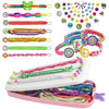 Girls Friendship Bracelet Making Kit, DIY Art Carfts Toy for Girls Age 8-12, 189 Pcs Friendship Jewelry Making Set for Christmas Birthday Gifts (Powdered White) EasyOptionXY LLC