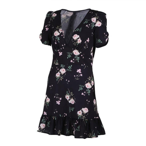 Boho Floral Summer Dress