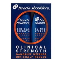 Head & Shoulders Clinical Dandruff Defense + Dry Scalp Rescue Shampoo; 13.5oz Twin Pack EasyOptionXY LLC