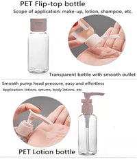 11 Pack Travel Bottles Set for Toiletries, TSA Approved Travel Size Containers, Leak Proof Travel Bottles Accessories for Shampoo Conditioner Lotion EasyOptionXY LLC