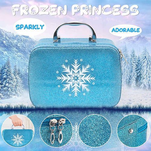 Kids Makeup Kit for Girls, 25 Pcs Washable Makeup Kit, Frozen Makeup Toy Christmas Birthday Gift for 4 5 6 7 8 Years Old Little Girls EasyOptionXY LLC