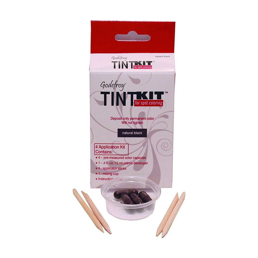 Godefroy Tint Kit Natural Black - 4 Application Kit
