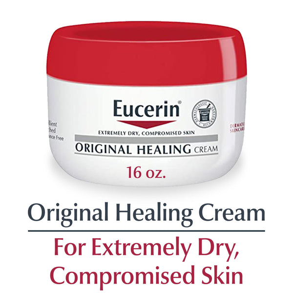 Eucerin Original Healing Cream, Body Cream for Dry Skin, 16 oz Jar EasyOptionXY LLC