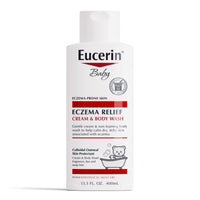 Eucerin Baby Eczema Relief Cream Body Wash, Fragrance Free, 13.5 fl oz Bottle EasyOptionXY LLC