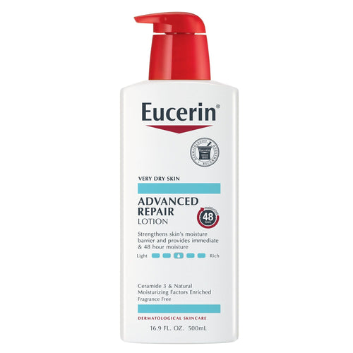 (3 pack) Eucerin Advanced Repair Body Lotion, Fragrance Free, 16.9 fl oz Bottle EasyOptionXY LLC