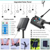138 LED Solar Moon Star String Lights, Solar Curtain Lights with 8 Lighting Mode and Remote Control, Solar Powered Fairy String Lights for Patio Porch Window Backyard, Warm White EasyOptionXY LLC