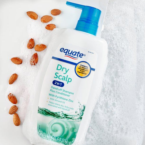 Equate Dry Scalp 2 in 1 Dandruff Relief Nourishing Shampoo Plus Conditioner; 33.8 fl oz EasyOptionXY LLC
