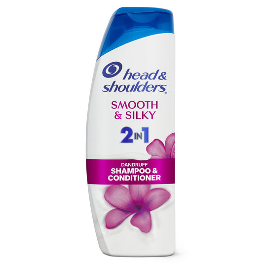 Head and Shoulders 2 in 1 Dandruff Shampoo and Conditioner; Smooth and Silky; 12.5 oz EasyOptionXY LLC