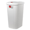Hefty 13.3 Gallon Trash Can, Plastic Touch Top Kitchen Trash Can, White EasyOptionXY LLC
