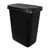 Hefty 20.4 Gallon Trash Can, Plastic Dual Function Divided Extra Large Kitchen Trash Can, Black EasyOptionXY LLC